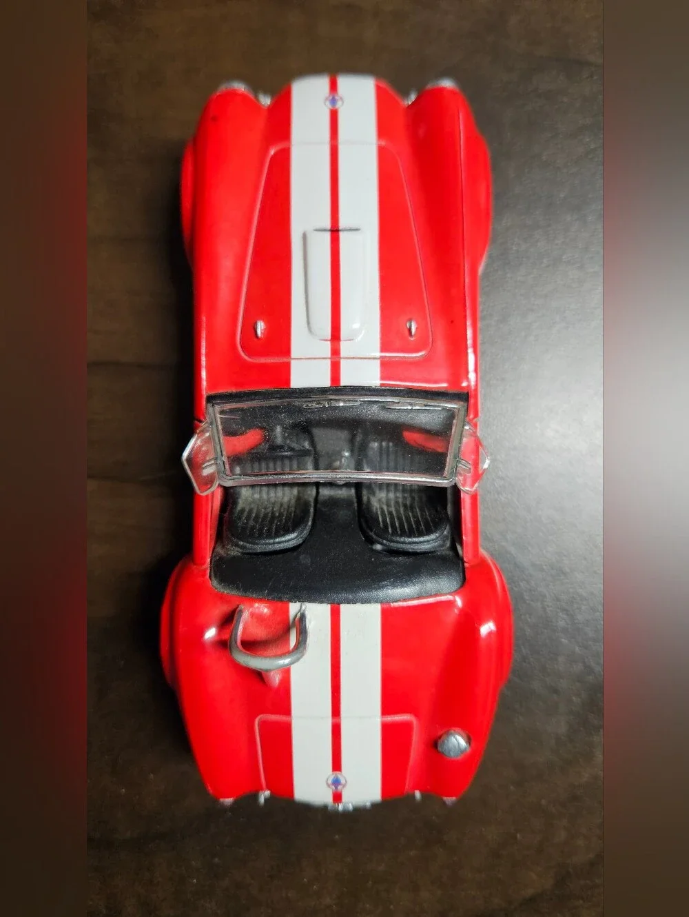 1965 Red With White Red Stripes Shelby Cobra 427 S/C